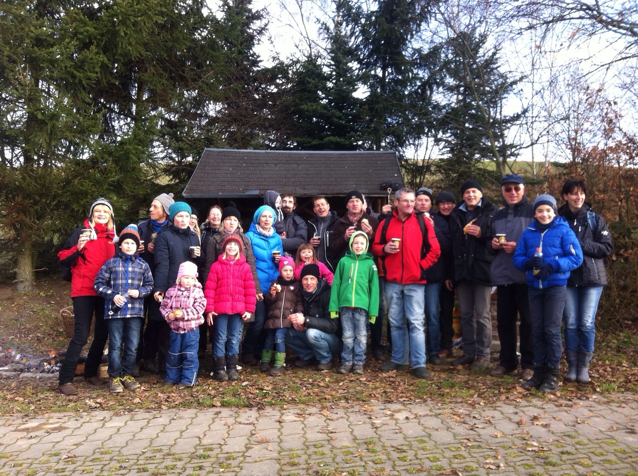 Weihnachtsfeier 2014 Gruppenfoto